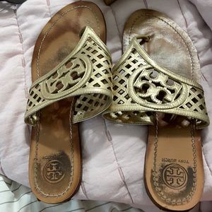 Tory Burch sandals gold